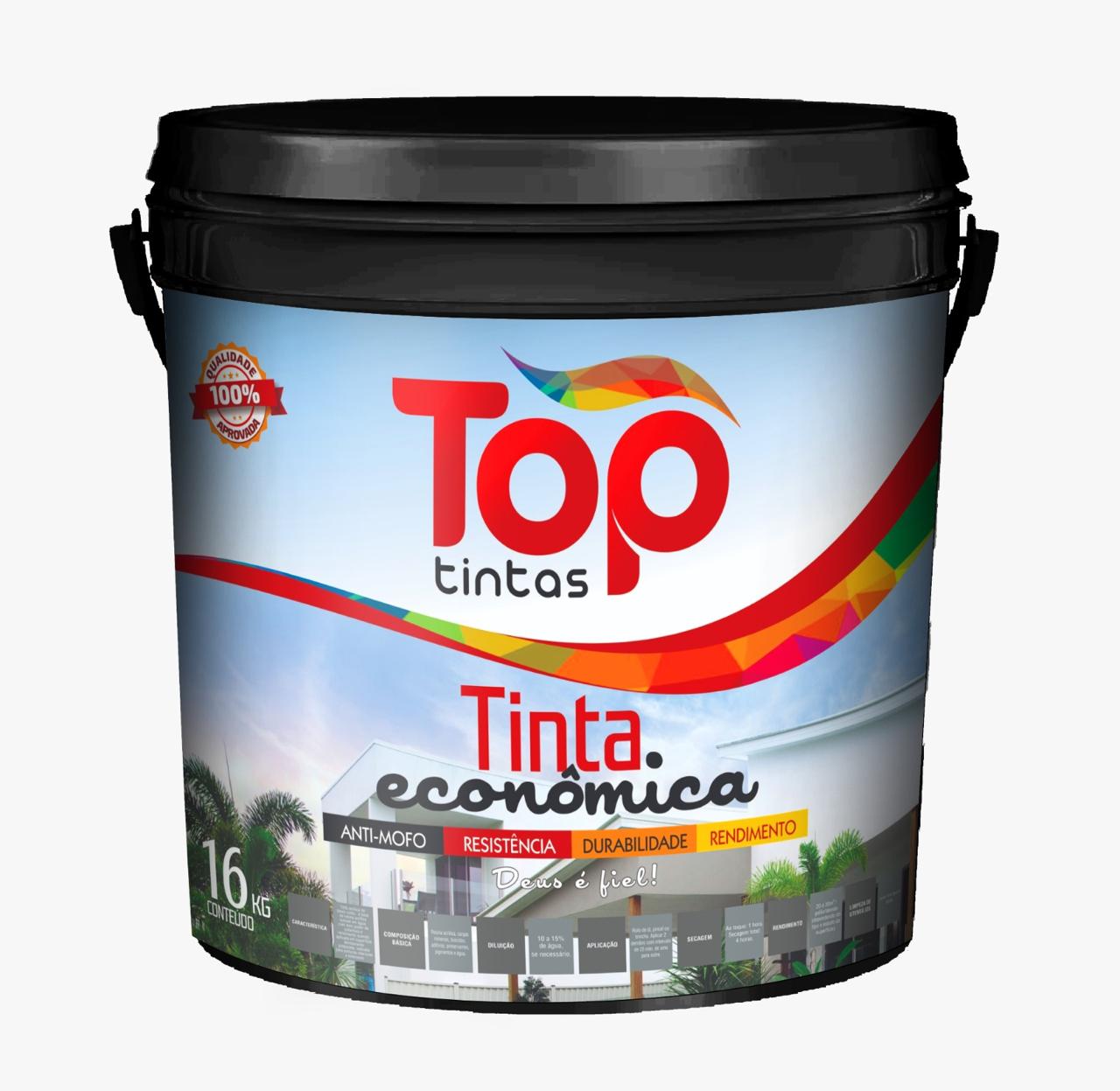 Top Tintas Tinta Econômica 16L Anti-Mofo